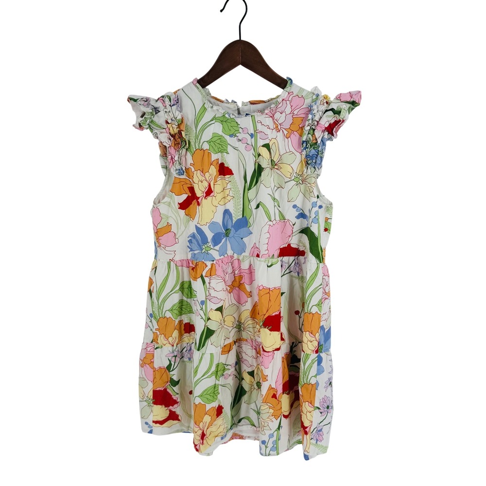 Sugarlips Floral Cotton Fit and Flare Sundress Size Small Botanical Garden Party - Picture 7 of 7